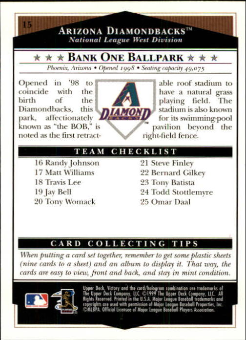1999 Upper Deck Victory Baseball Card Pick 1-306 - Picture 29 of 451