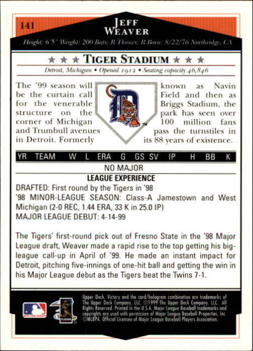 1999 Upper Deck Victory Baseball Card Pick 1-306 - Picture 193 of 451