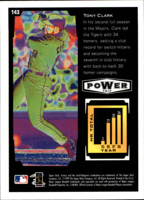 1999 Upper Deck Victory Baseball Card Pick 1-306 - Picture 195 of 451
