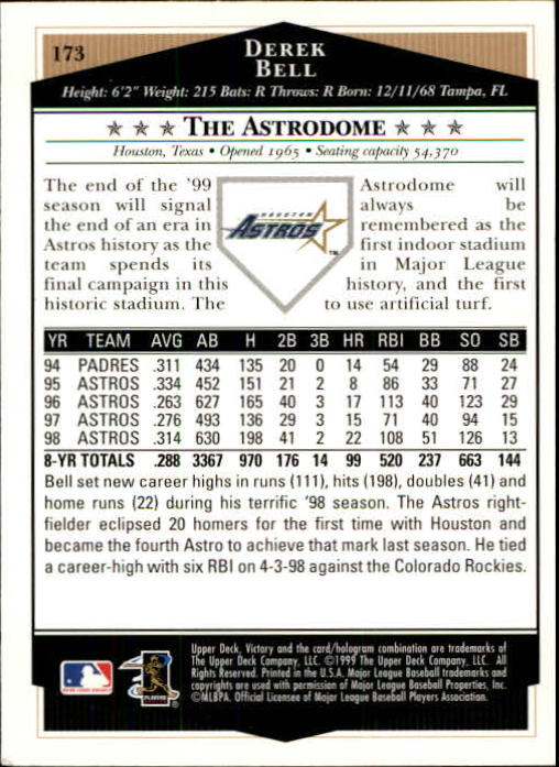 1999 Upper Deck Victory Baseball Card Pick 1-306 - Picture 243 of 451