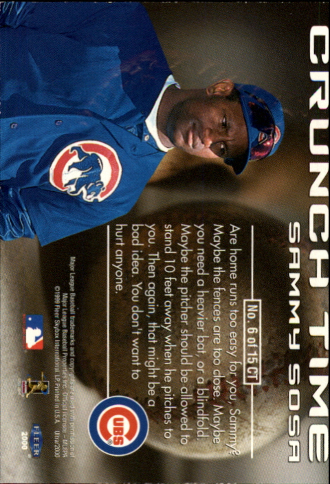 2000 Ultra (Fleer) Baseball "Insert" Cards - Picture 7 of 40