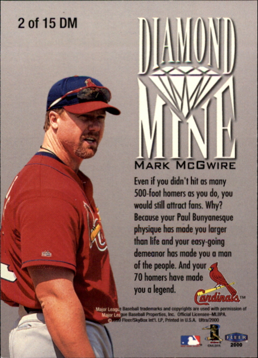 2000 Ultra (Fleer) Baseball "Insert" Cards - Picture 11 of 40