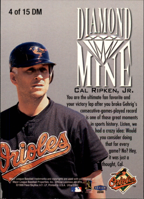 2000 Ultra (Fleer) Baseball "Insert" Cards - Picture 15 of 40