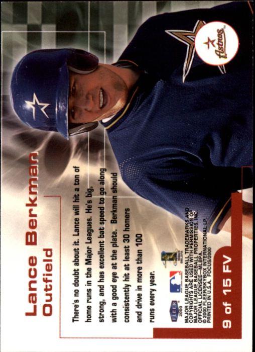 2000 Fleer Focus Baseball "Insert" Cards - Picture 19 of 41