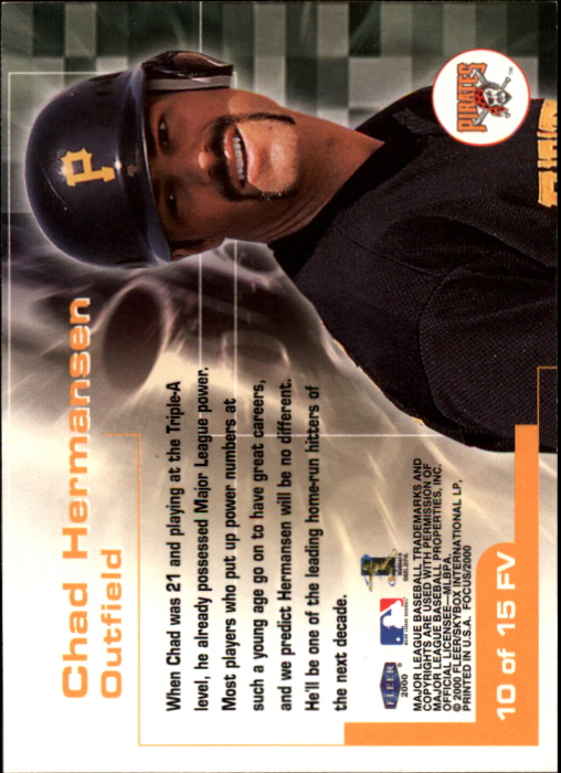2000 Fleer Focus Baseball "Insert" Cards - Picture 17 of 41