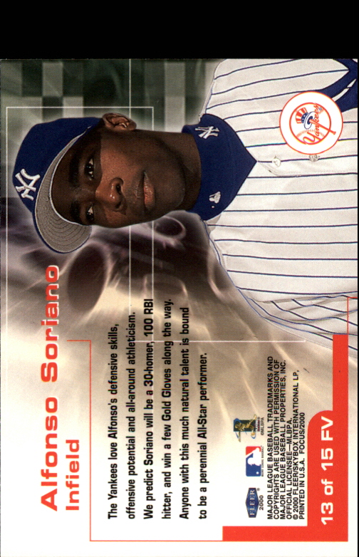 2000 Fleer Focus Baseball "Insert" Cards - Picture 15 of 41