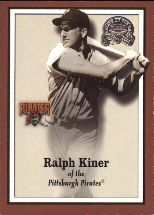 2000 Greats of the Game (Fleer) Baseball "Main Set" Cards - Picture 106 of 213