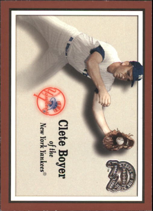 2000 Greats of the Game (Fleer) Baseball "Main Set" Cards - Picture 170 of 213