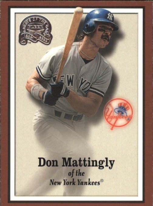 2000 Greats of the Game (Fleer) Baseball "Main Set" Cards - Picture 192 of 213