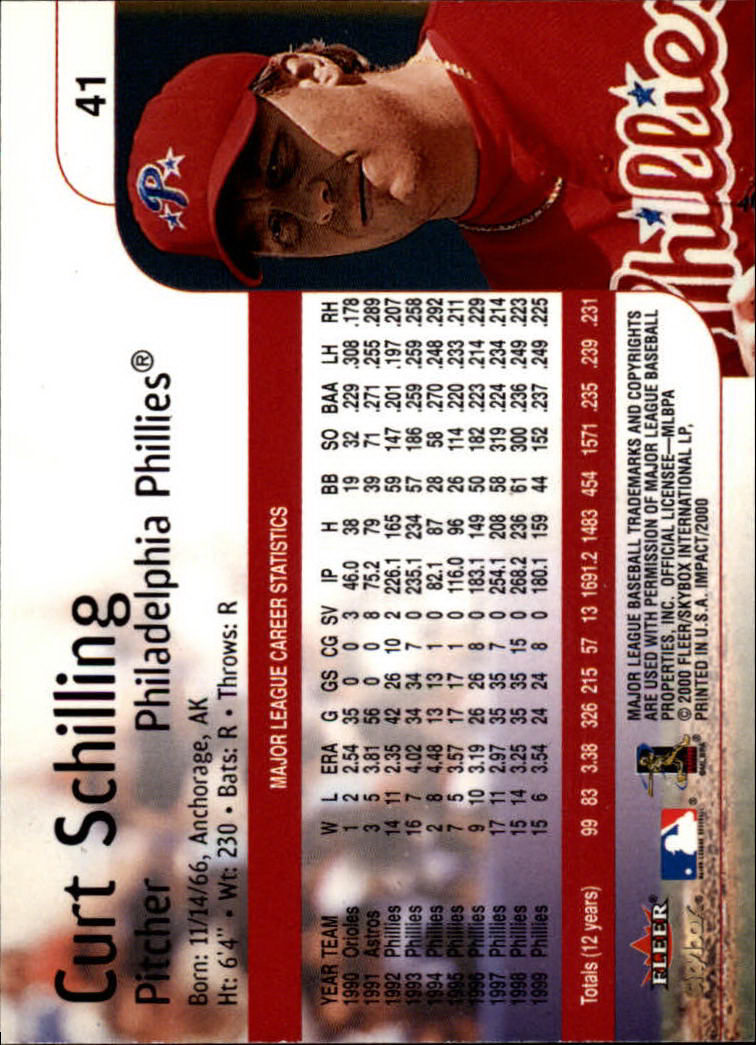 2000 Impact (Skybox) Baseball "Main Set" Cards #1 to #200 - Picture 83 of 401