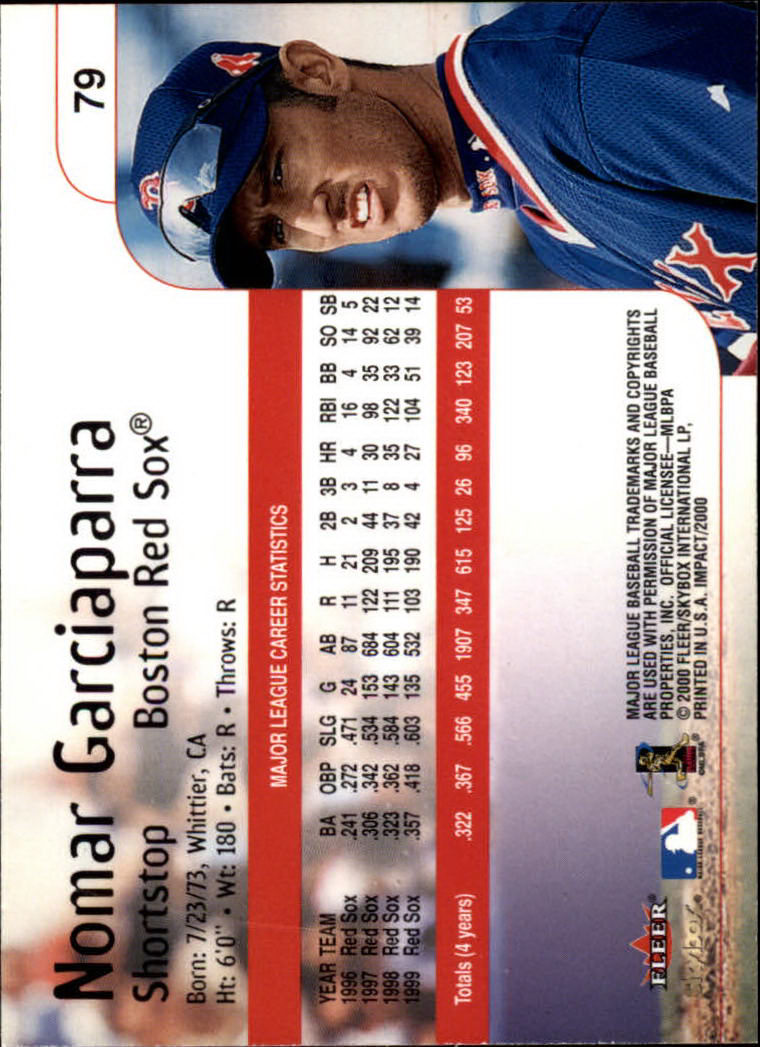 2000 Impact (Skybox) Baseball "Main Set" Cards #1 to #200 - Picture 159 of 401