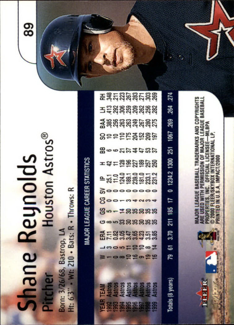 2000 Impact (Skybox) Baseball "Main Set" Cards #1 to #200 - Picture 179 of 401