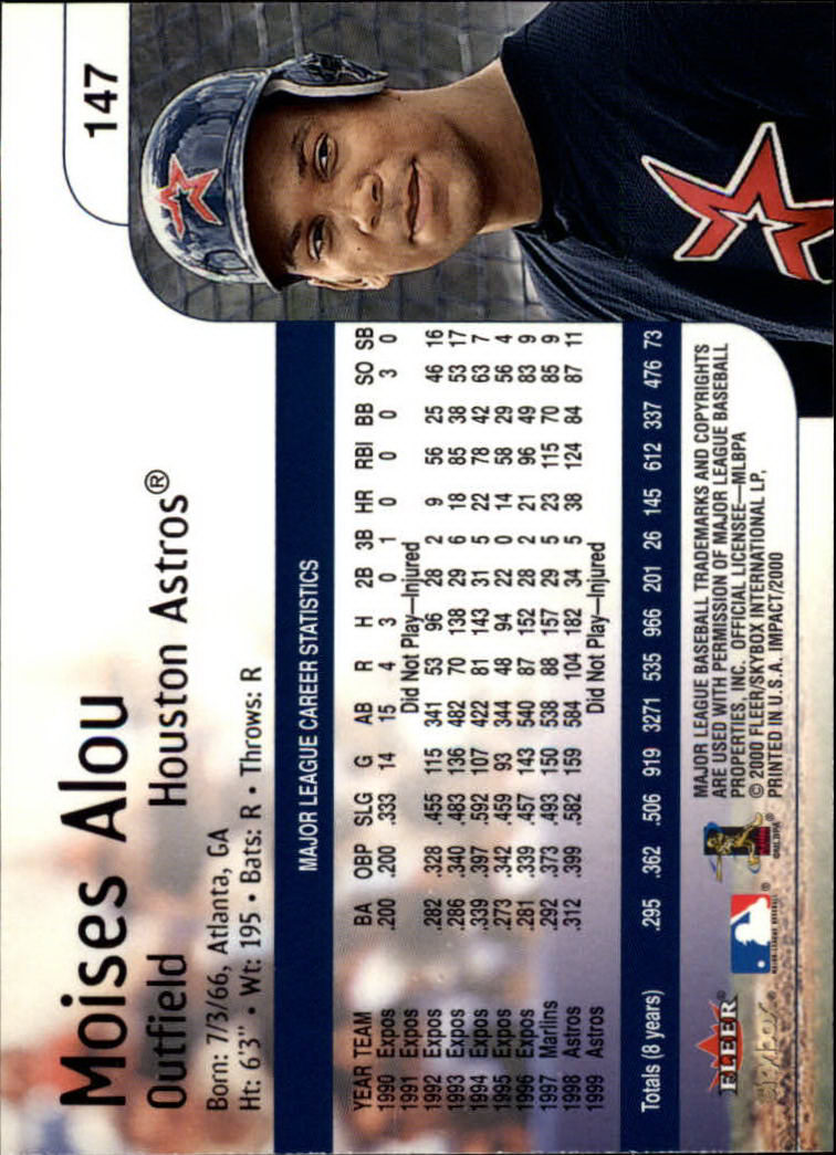 2000 Impact (Skybox) Baseball "Main Set" Cards #1 to #200 - Picture 295 of 401