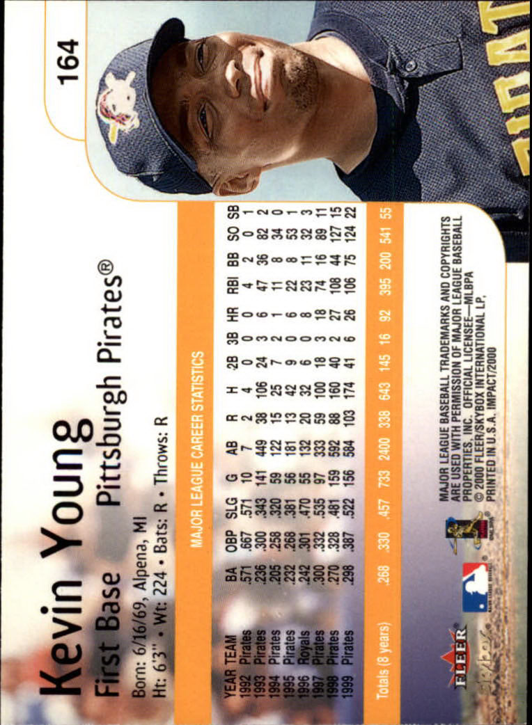 2000 Impact (Skybox) Baseball "Main Set" Cards #1 to #200 - Picture 329 of 401