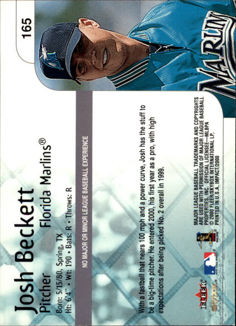 2000 Impact (Skybox) Baseball "Main Set" Cards #1 to #200 - Picture 331 of 401