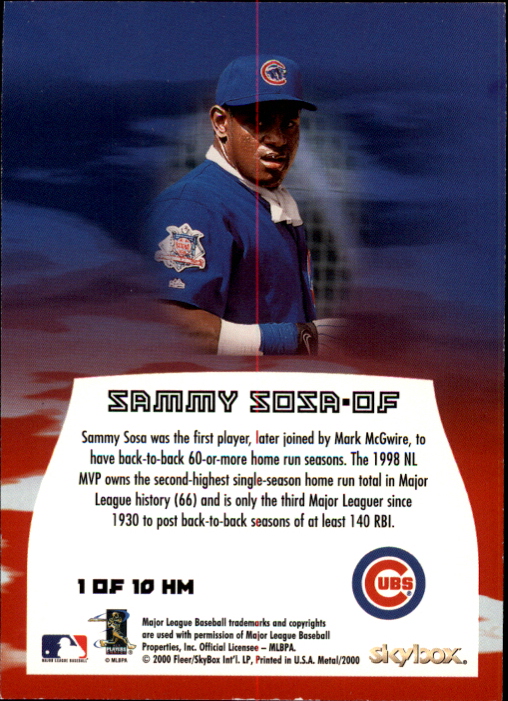 2000 Metal Baseball "Insert" Cards - Picture 25 of 81