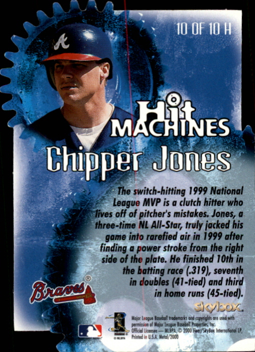 2000 Metal Baseball "Insert" Cards - Picture 37 of 81