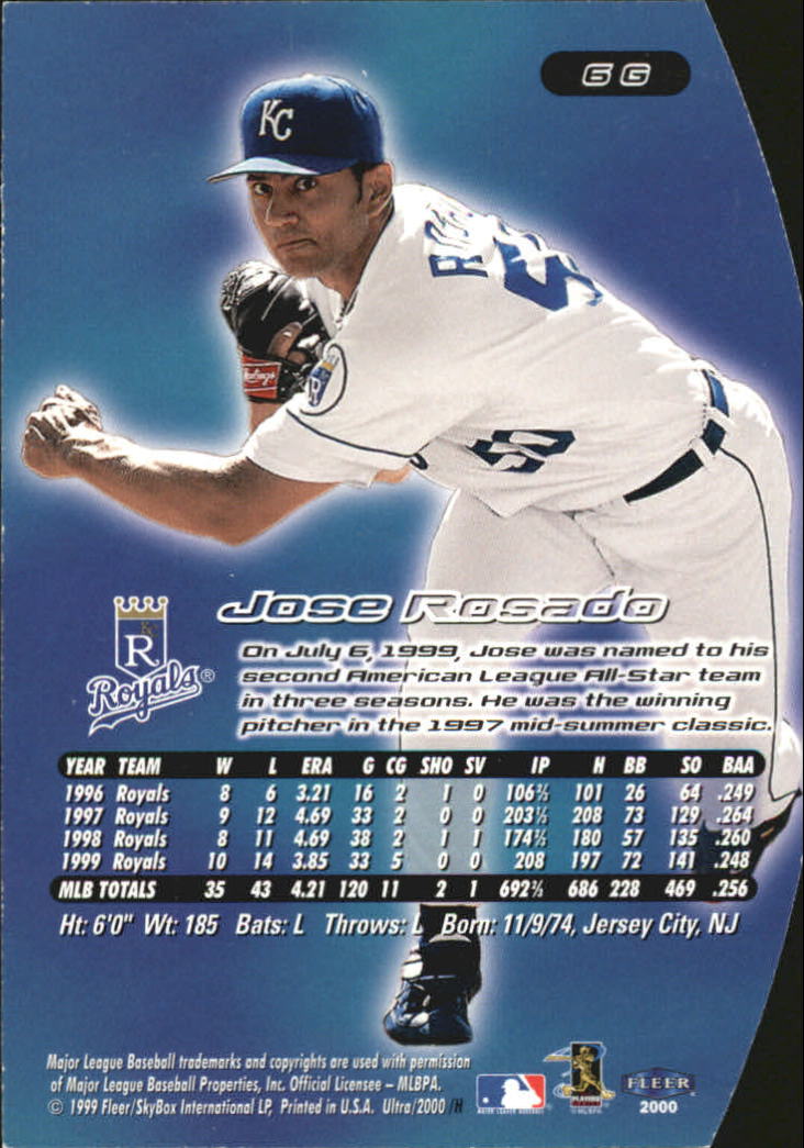 2000 Ultra (Fleer) Baseball "Gold and Platinum Medallion" Parallel Cards - Picture 9 of 323