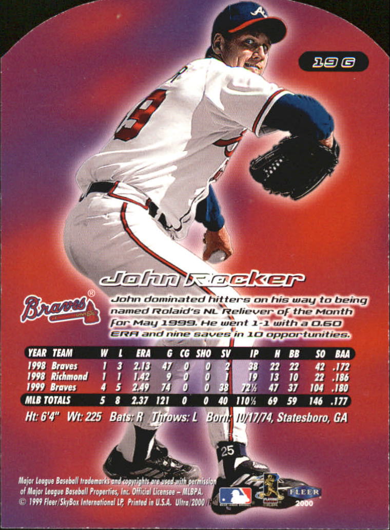2000 Ultra (Fleer) Baseball "Gold and Platinum Medallion" Parallel Cards - Picture 29 of 323