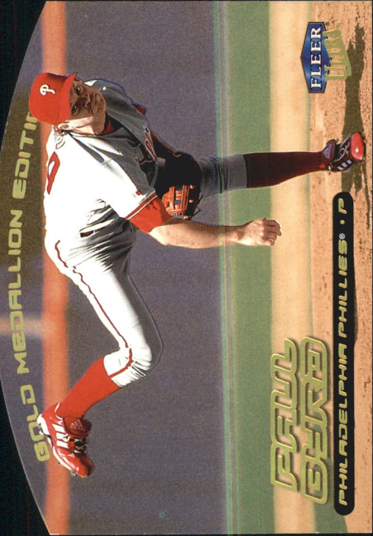 2000 Ultra (Fleer) Baseball "Gold and Platinum Medallion" Parallel Cards - Picture 136 of 323