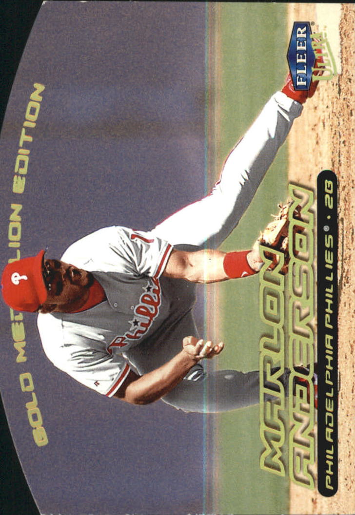 2000 Ultra (Fleer) Baseball "Gold and Platinum Medallion" Parallel Cards - Picture 154 of 323