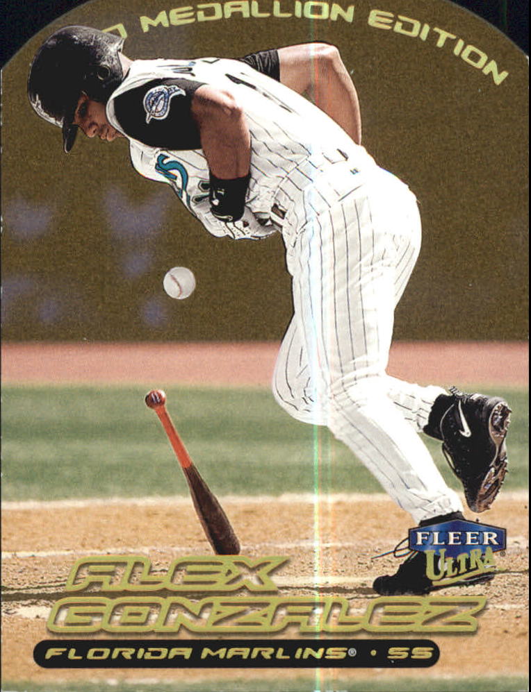 2000 Ultra (Fleer) Baseball "Gold and Platinum Medallion" Parallel Cards - Picture 166 of 323