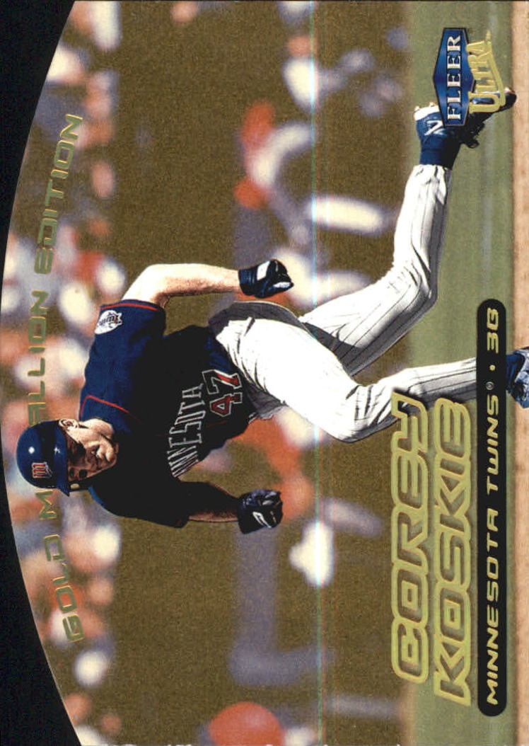 2000 Ultra (Fleer) Baseball "Gold and Platinum Medallion" Parallel Cards - Picture 174 of 323