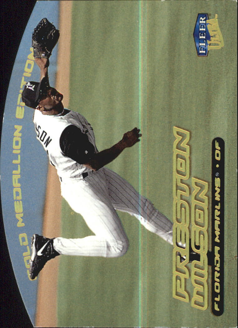 2000 Ultra (Fleer) Baseball "Gold and Platinum Medallion" Parallel Cards - Picture 220 of 323