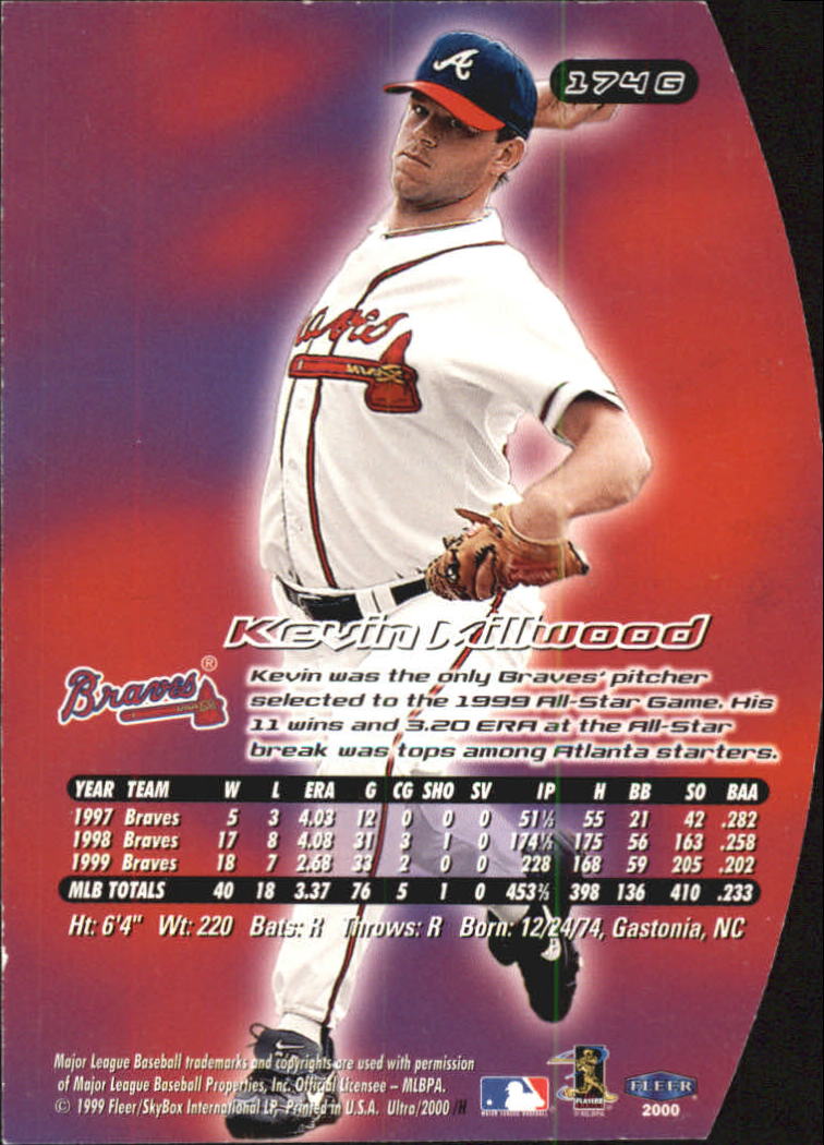 2000 Ultra (Fleer) Baseball "Gold and Platinum Medallion" Parallel Cards - Picture 261 of 323