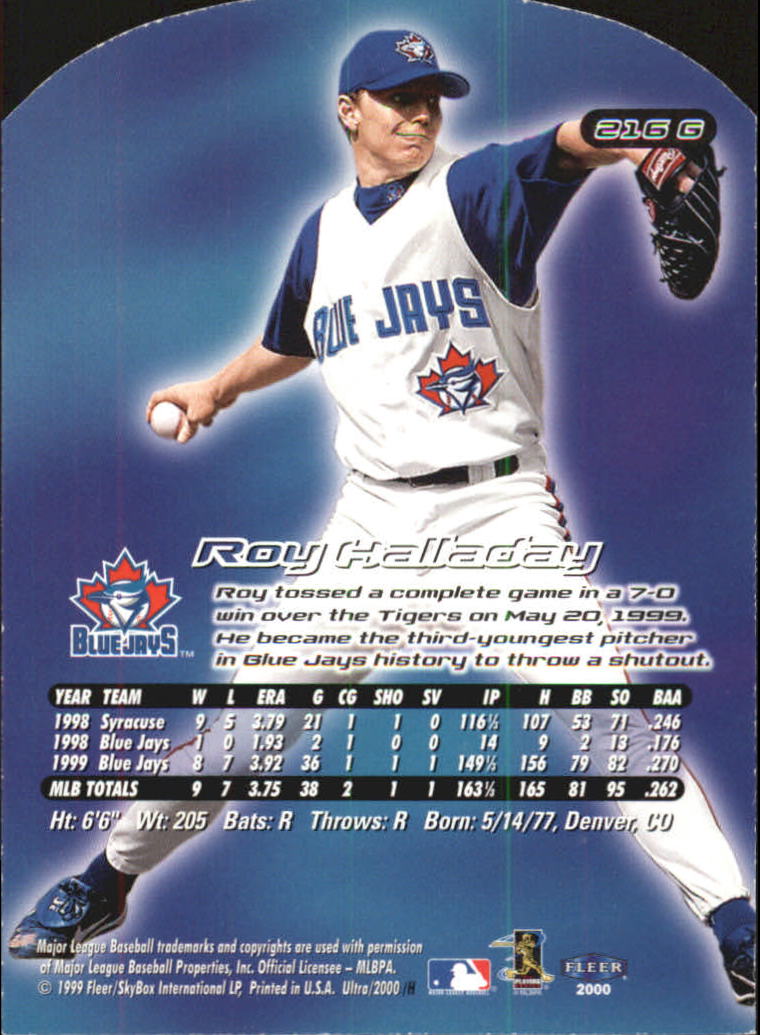 2000 Ultra (Fleer) Baseball "Gold and Platinum Medallion" Parallel Cards - Picture 299 of 323
