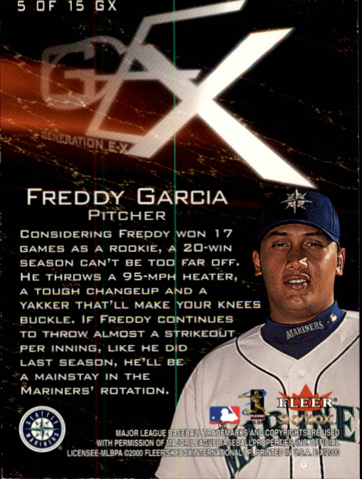 2000 E-X Baseball "Insert" Cards - Picture 9 of 17