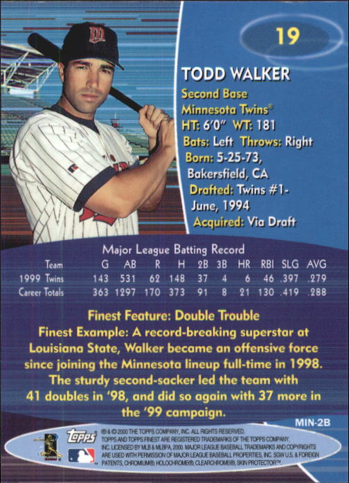 2000 Finest Baseball - Picture 5 of 203