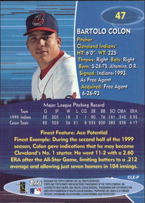 2000 Finest Baseball - Picture 11 of 203