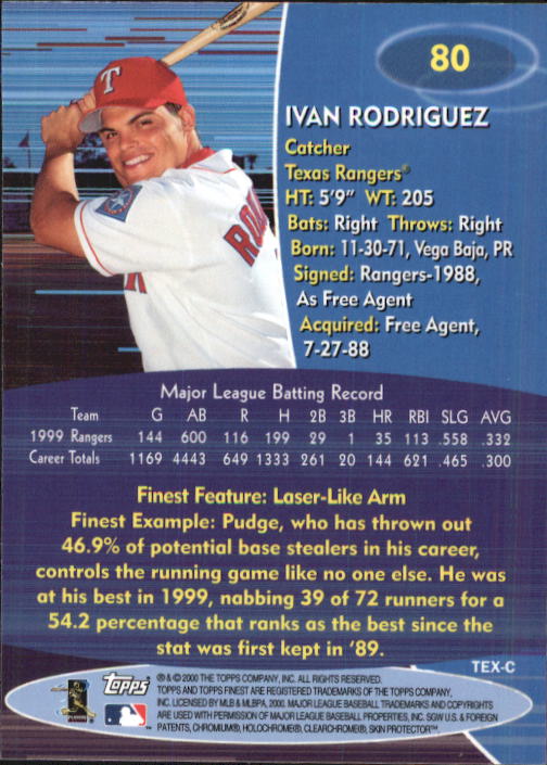 2000 Finest Baseball - Picture 19 of 203