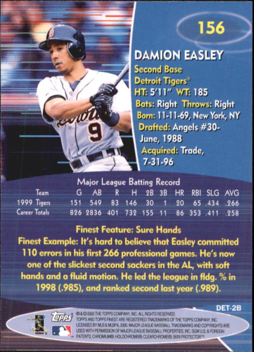 2000 Finest Baseball - Picture 39 of 203