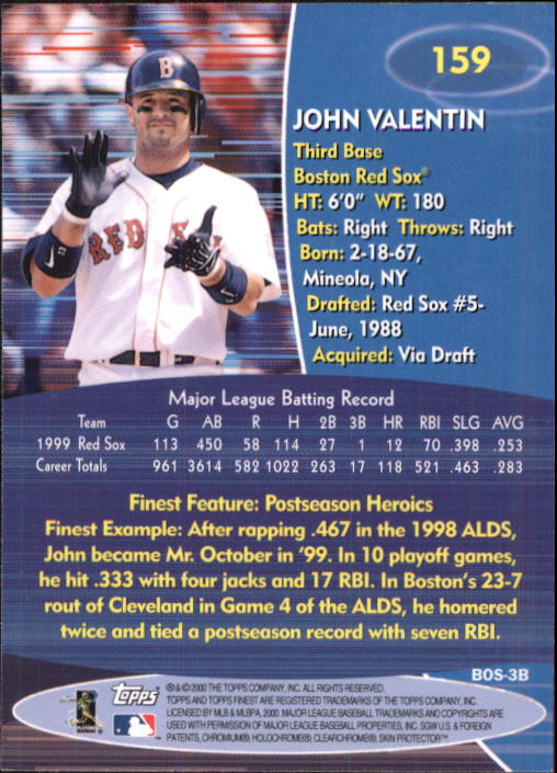 2000 Finest Baseball - Picture 45 of 203