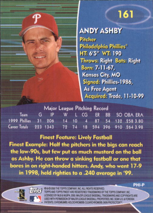 2000 Finest Baseball - Picture 49 of 203