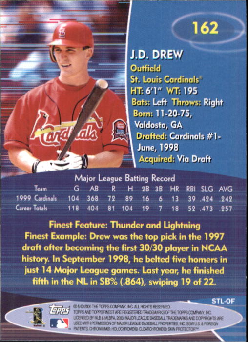 2000 Finest Baseball - Picture 51 of 203