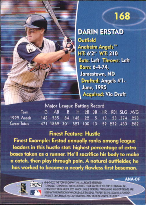 2000 Finest Baseball - Picture 57 of 203