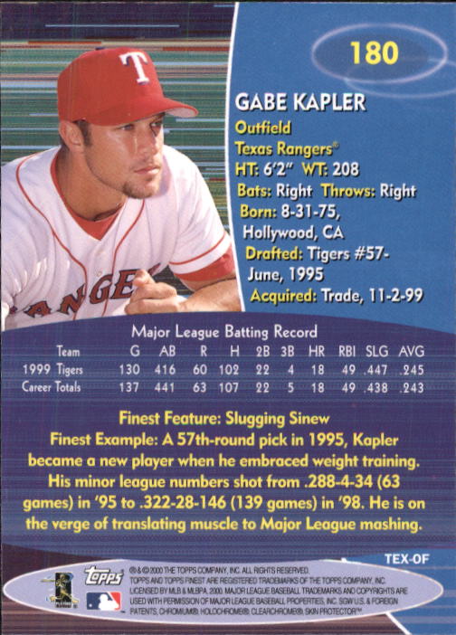 2000 Finest Baseball - Picture 81 of 203