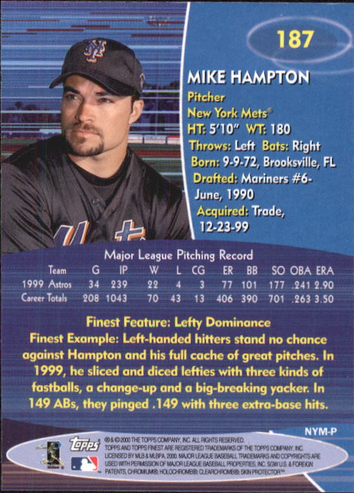 2000 Finest Baseball - Picture 93 of 203