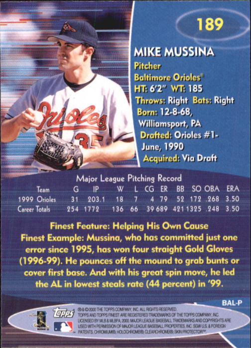 2000 Finest Baseball - Picture 95 of 203