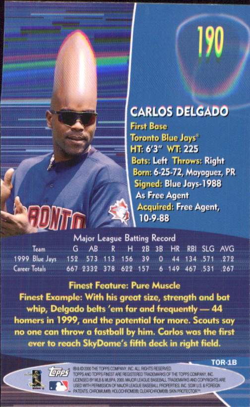 2000 Finest Baseball - Picture 97 of 203