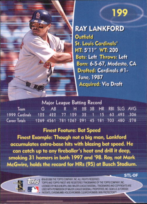 2000 Finest Baseball - Picture 107 of 203