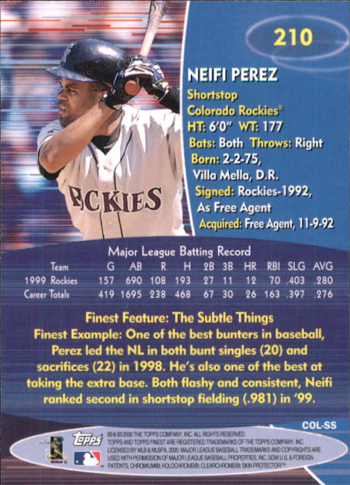 2000 Finest Baseball - Picture 121 of 203