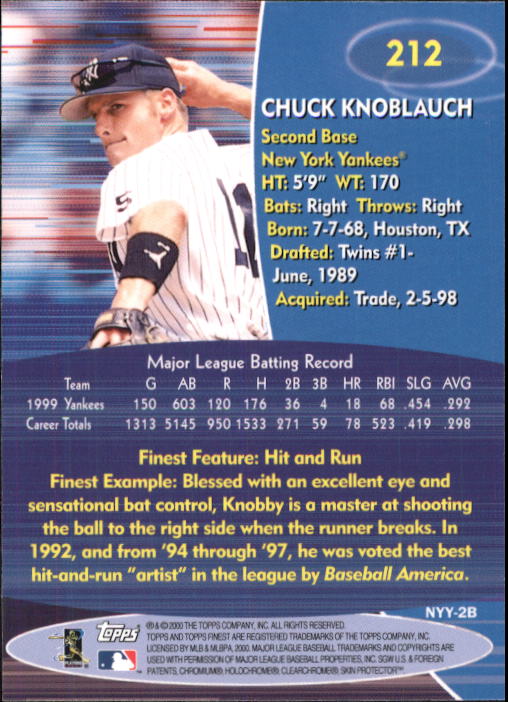 2000 Finest Baseball - Picture 123 of 203