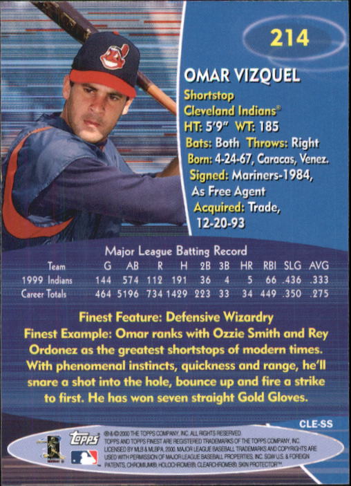 2000 Finest Baseball - Picture 127 of 203