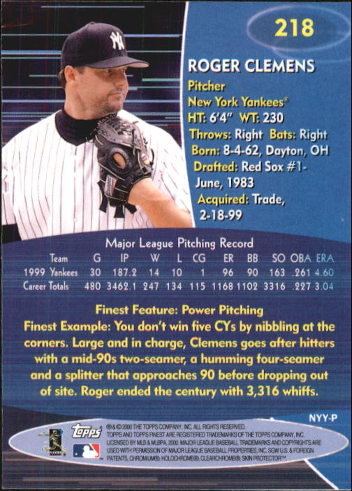 2000 Finest Baseball - Picture 133 of 203
