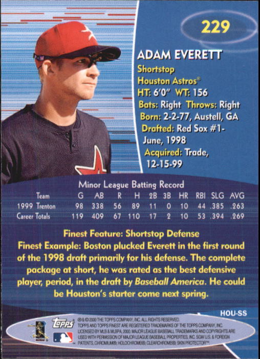 2000 Finest Baseball - Picture 153 of 203