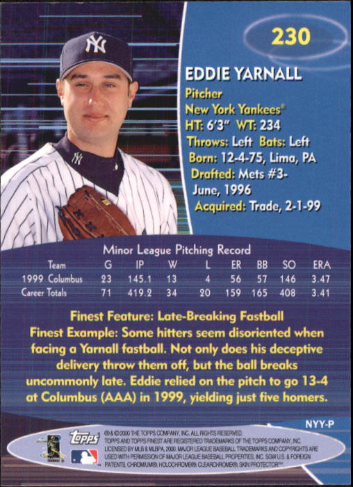 2000 Finest Baseball - Picture 155 of 203